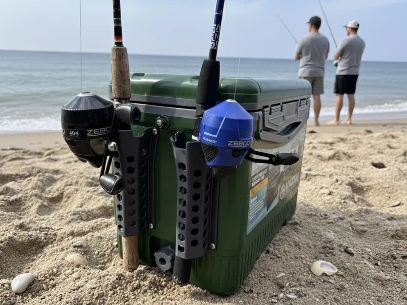 Giá đỡ cần câu – gắn thùng đá (Cooler) hoặc gắn tường - Image 1