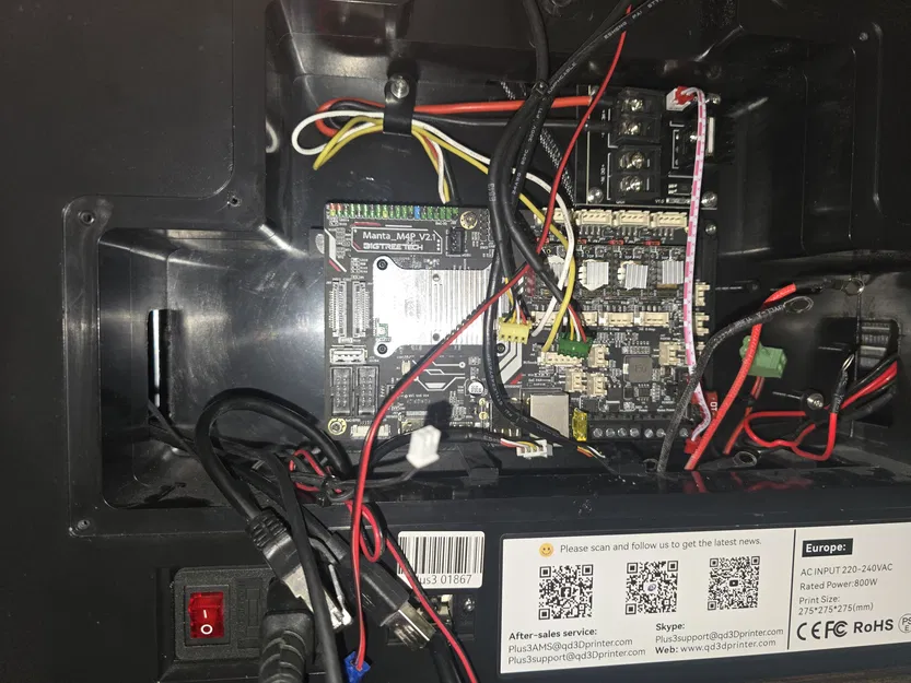 Giá đỡ adapter BTT Manta M4P cho Qidi X-Plus3 - Image 1