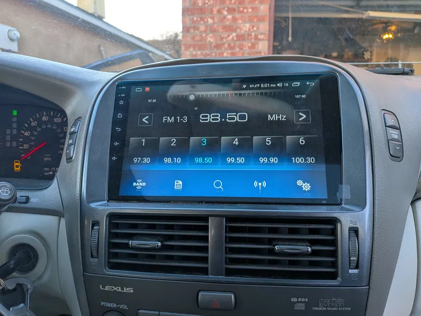 Khay Cubby thay khay CD cho Lexus LS 430 (2001 GEN 1) - Image 11