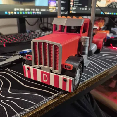 D / Bảng Oversize gắn cản xe tải