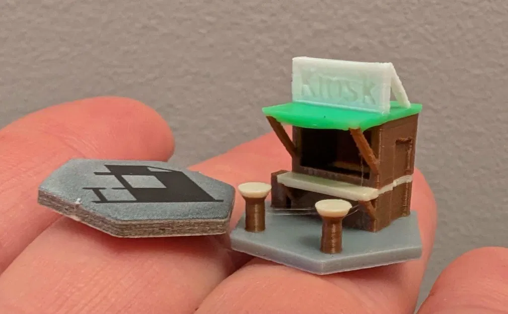 Ark Nova - Nâng cấp token Kiosk đơn giản - Image 1