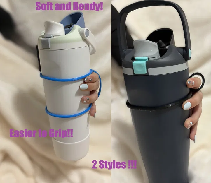 Phụ kiện TPU Easy Grip cho bình nước Owala - Image 1