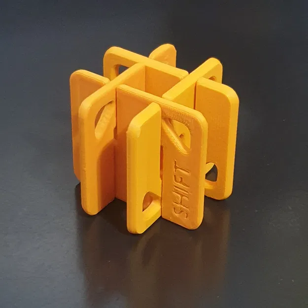 Hanayama Cast Hashtag/Shift – Đố tháo lắp 4 mảnh - Image 1