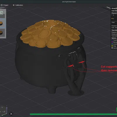 Chụp ống hút nồi vàng cho ngày Saint Patrick