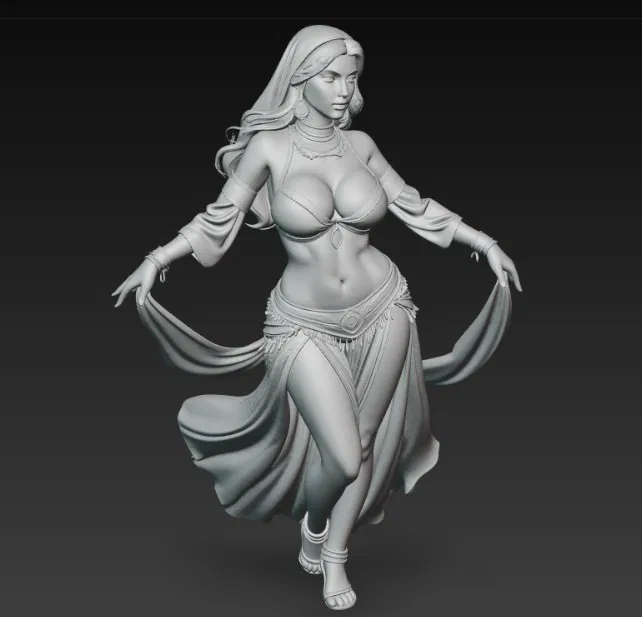 Cô gái Ả Rập gợi cảm ngực lớn đang múa bụng - Image 2