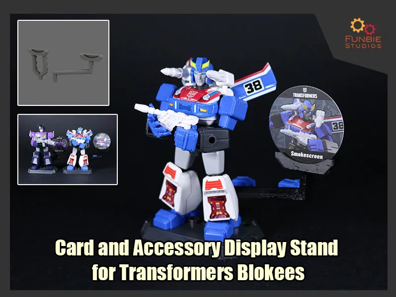 Đế trưng bày cho Transformers Blokees (Display Stand) - Image 1