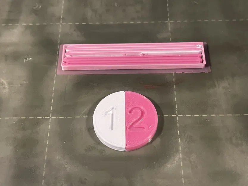 MMU Test Model Two Color Fast - Mẫu test 2 màu in nhanh - Image 1