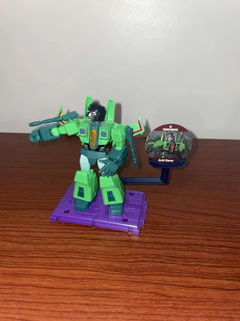 Tay đỡ display stand cho baseplate Blokees Transformer bản shiny - Image 1