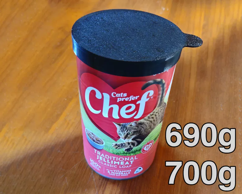 Nắp đậy lon thức ăn mèo (Cat Food Tin Cover) - Image 1