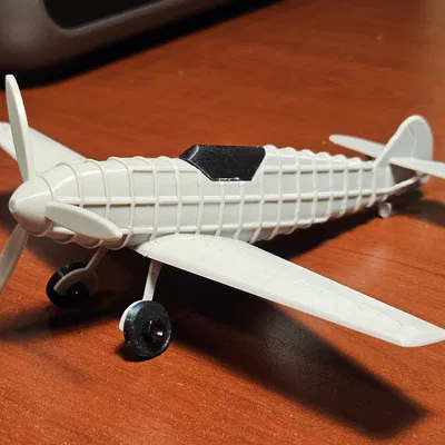 The Luftwaffle – Máy bay BF109 texture waffle