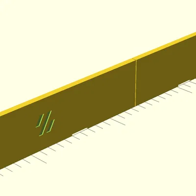 Voron 2.4 - Tấm hướng gió (Air Deflector) cho Chamber Heater dưới bed