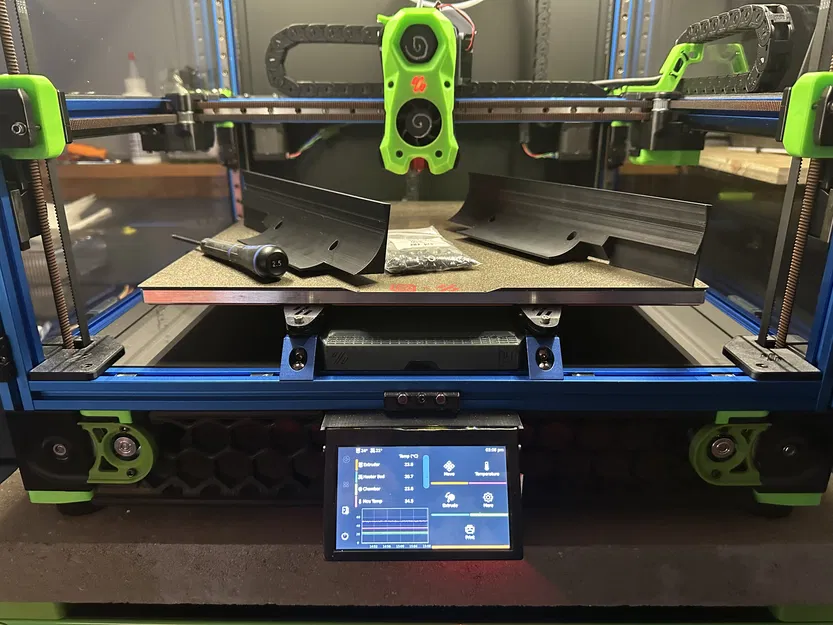 Voron 2.4 - Tấm hướng gió (Air Deflector) cho Chamber Heater dưới bed - Image 5