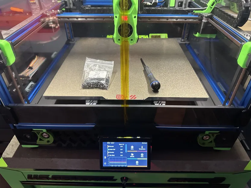 Voron 2.4 - Tấm hướng gió (Air Deflector) cho Chamber Heater dưới bed - Image 8