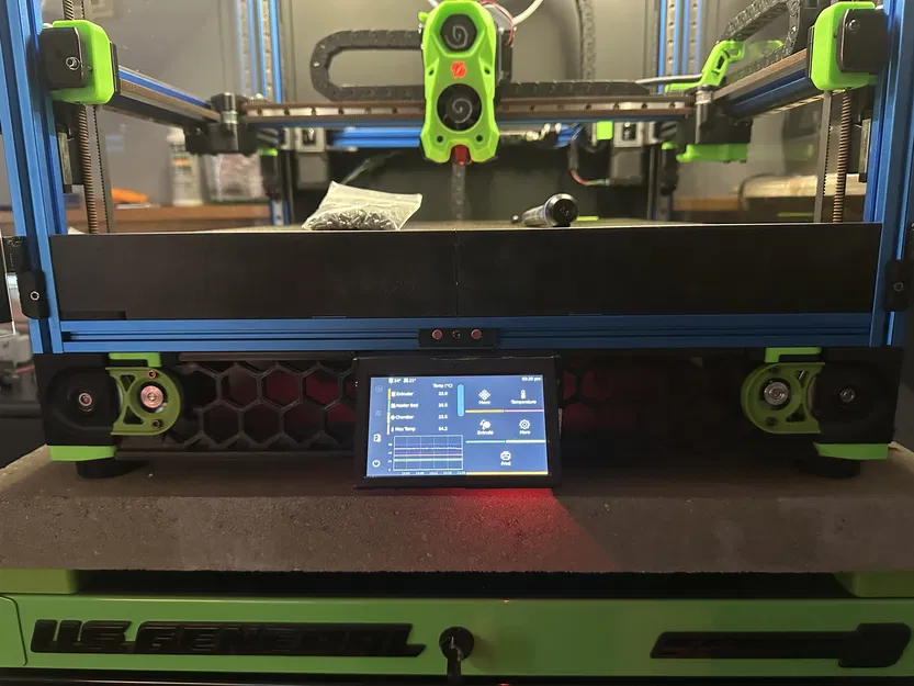 Voron 2.4 - Tấm hướng gió (Air Deflector) cho Chamber Heater dưới bed - Image 9