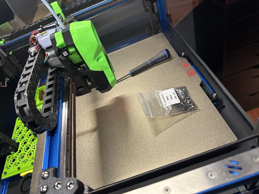 Voron 2.4 - Tấm hướng gió (Air Deflector) cho Chamber Heater dưới bed - Image 11