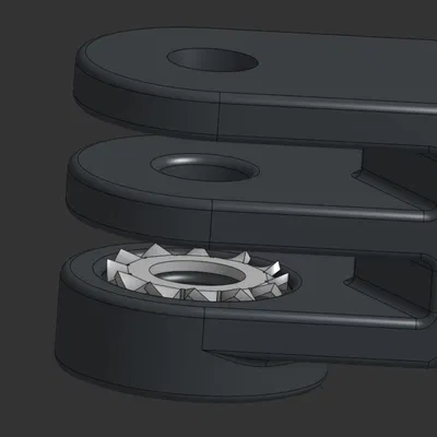 Beam gắn chịu torque cao, tùy chỉnh được cho Modular Mounting System (MMS)