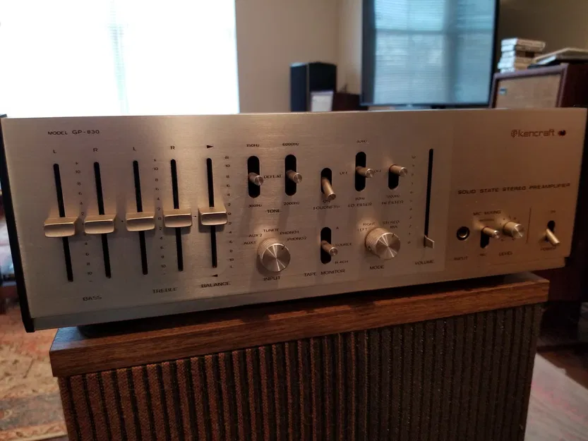 Thay thế tấm hông (end panel) cho preamp Kencraft GP-830 - Image 3