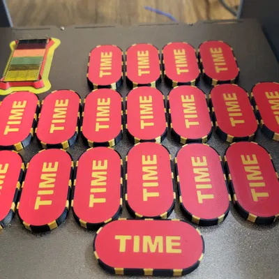 Poker Time Chip đa màu (MMU)