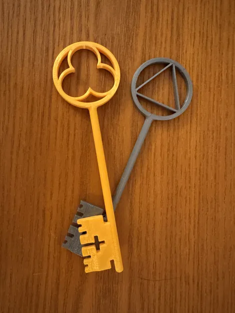 Bộ Chìa Khóa Vương Quốc – Trinity Keys & Đế Blank Remix (Treo tường/Quà/No Supports) - Image 2