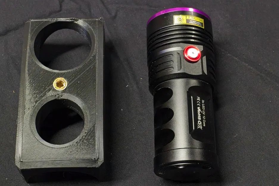 Giá đỡ đèn pin UV ALONEFIRE H42UV có lỗ gắn insert 1/4-20 - Image 1