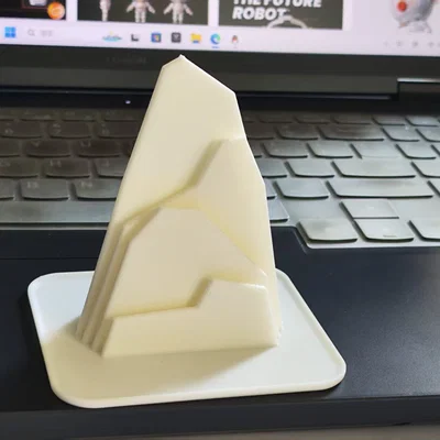 Kệ để note/ghi chú dáng núi cho văn phòng (note holder, message base)