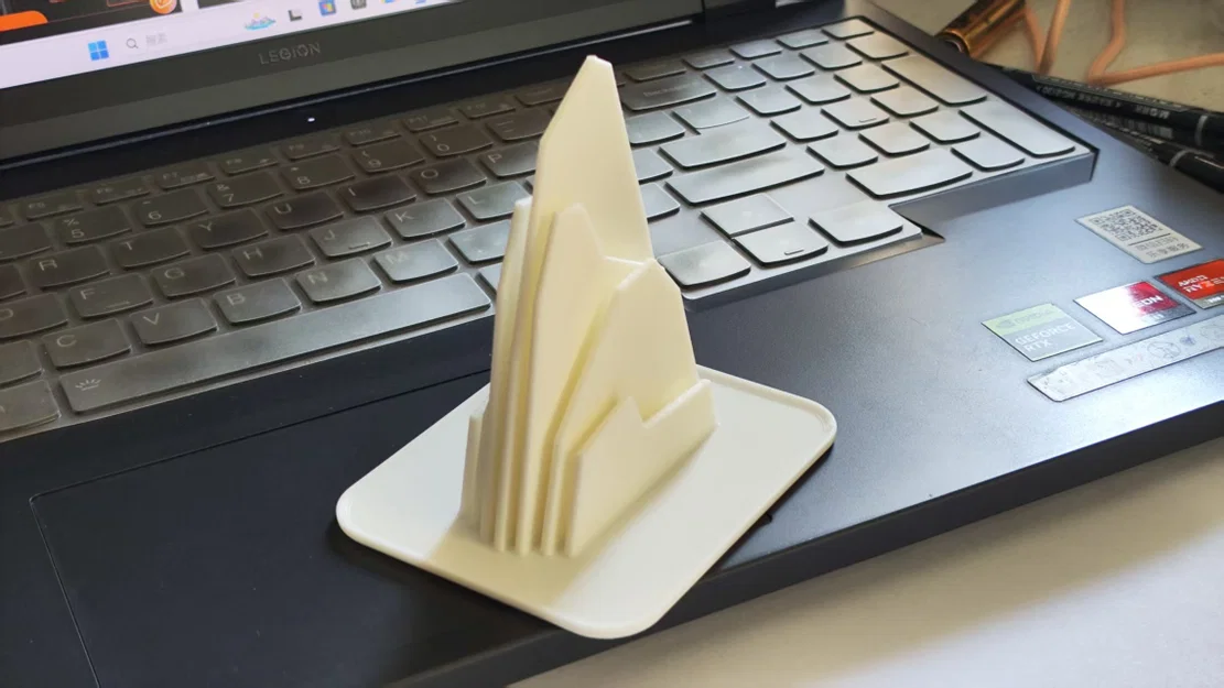 Kệ để note/ghi chú dáng núi cho văn phòng (note holder, message base) - Image 3