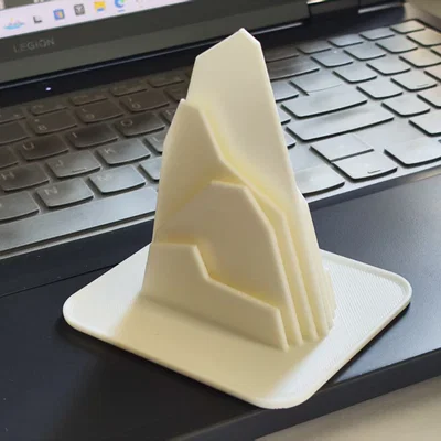 Kệ để note/ghi chú dáng núi cho văn phòng (note holder, message base)