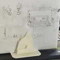 Kệ để note/ghi chú dáng núi cho văn phòng (note holder, message base) - Thumbnail 6