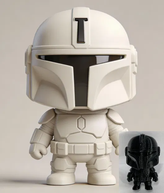 Chibi Mandalorian - Image 1