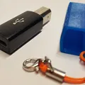 Móc khóa Adapter USB-C to USB-B - Thumbnail 1