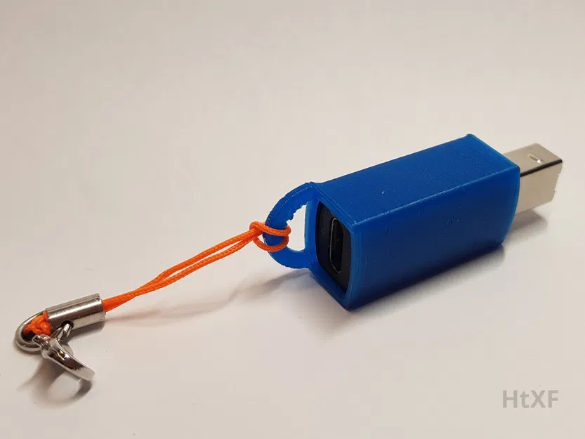 Móc khóa Adapter USB-C to USB-B - Image 3