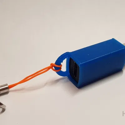 Móc khóa Adapter USB-C to USB-B