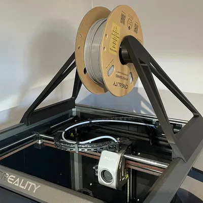 Giá treo cuộn filament gắn nóc cho Creality K1 Max (TPU, v.v.)