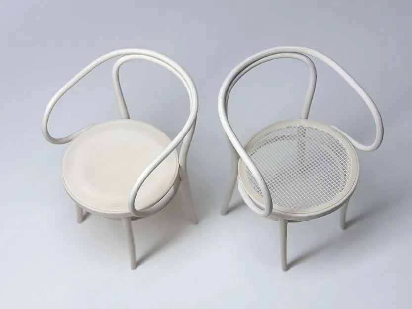 Thonet Chair 209 - Mẫu tỉ lệ 1:6 thermoformed - Đủ chi tiết & khuôn - Image 2