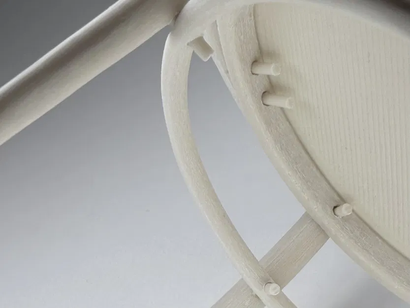 Thonet Chair 209 - Mẫu tỉ lệ 1:6 thermoformed - Đủ chi tiết & khuôn - Image 9