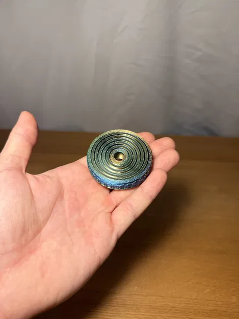 Gyro Fidget Spinner – Spinner kiểu Gyro 7 vòng xoay đa hướng - Image 2