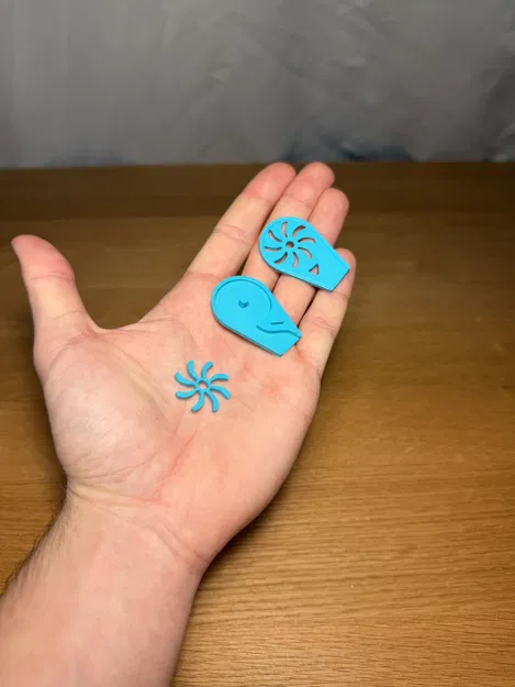 Mini Air Turbine – Spinner chạy bằng hơi thổi - Image 3