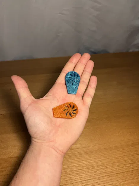 Mini Air Turbine – Spinner chạy bằng hơi thổi - Image 4