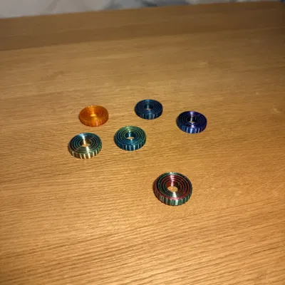 Mini Gyro Fidget Spinner – Con quay gyro mini 5 vòng xoay