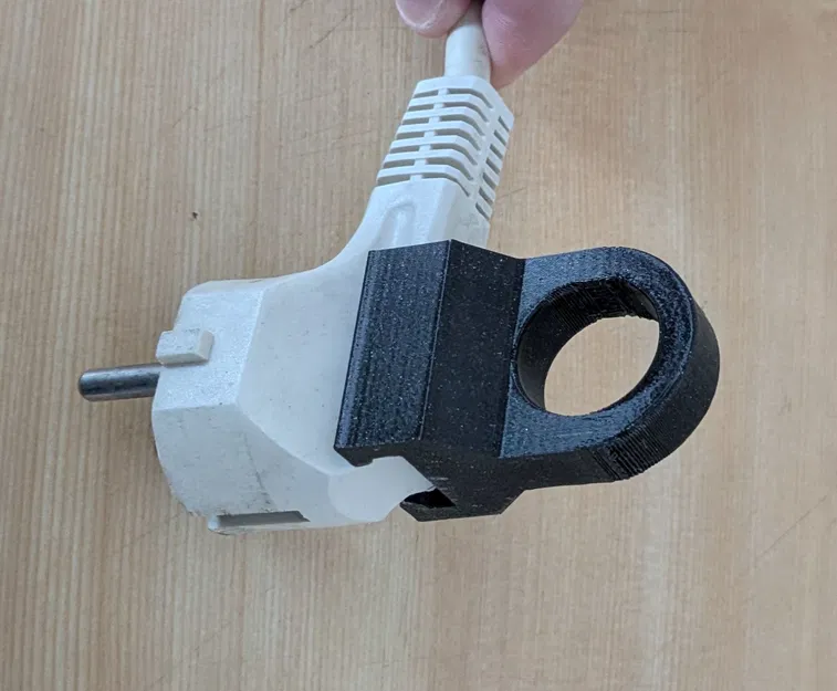 Tay cầm rút phích điện - Schuko / CEE-7-7 / IEC - Image 1