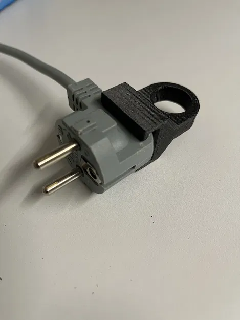 Tay Cầm Phích Cắm Điện - Schuko (OnShape) - Image 3