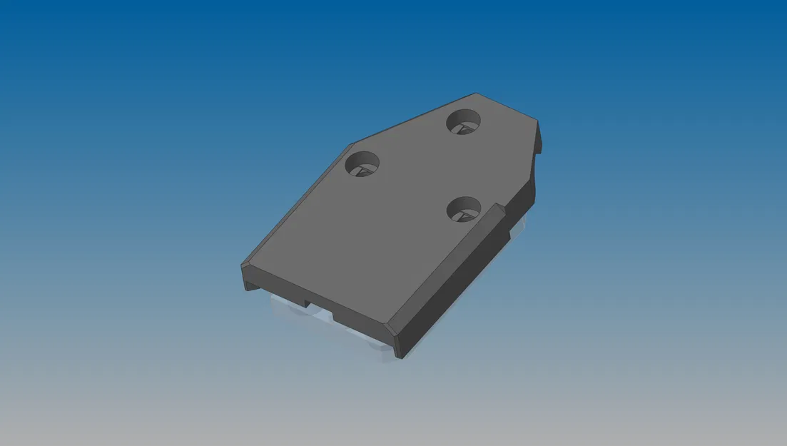 Kẹp che dây heatbed 60° cho Prusa i3 MK3.5S+/MK3.9/MK4/MK4S (IKEA LACK) - Image 2