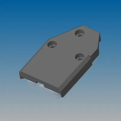 Kẹp che dây heatbed 60° cho Prusa i3 MK3.5S+/MK3.9/MK4/MK4S (IKEA LACK)