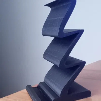 Giá đỡ điện thoại để bàn dễ in, không support, có biểu tượng Reiki