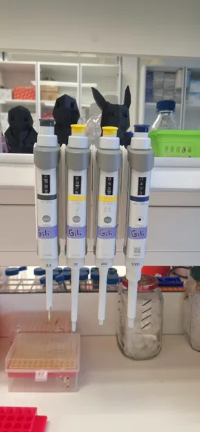 Kệ Giữ Pipette Dạng Trượt Gắn Lên Kệ (Slide-On Shelf Pipette Holder) - Image 1