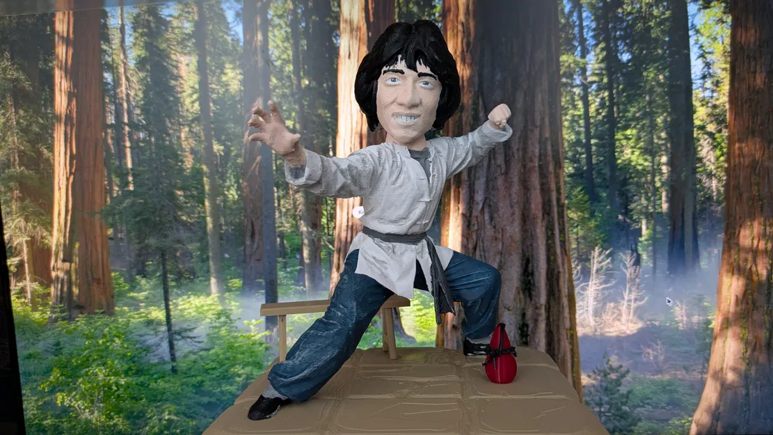 Jackie Chan BobbleHead - Image 2