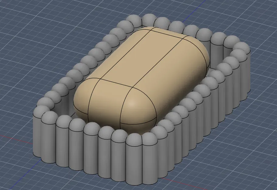 Khay Xà Phòng Gân Hiện Đại / Giá Đỡ Thoát Nước 2 Mảnh - Image 1