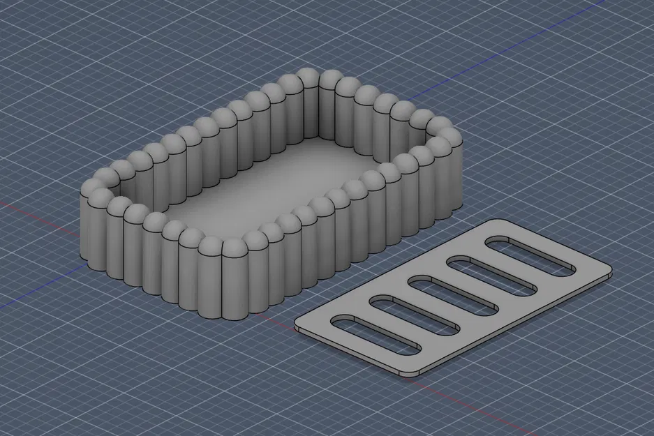 Khay Xà Phòng Gân Hiện Đại / Giá Đỡ Thoát Nước 2 Mảnh - Image 4