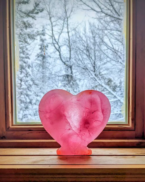 Melt My Heart - Khuôn Đèn Lồng Băng Hình Trái Tim - Image 1