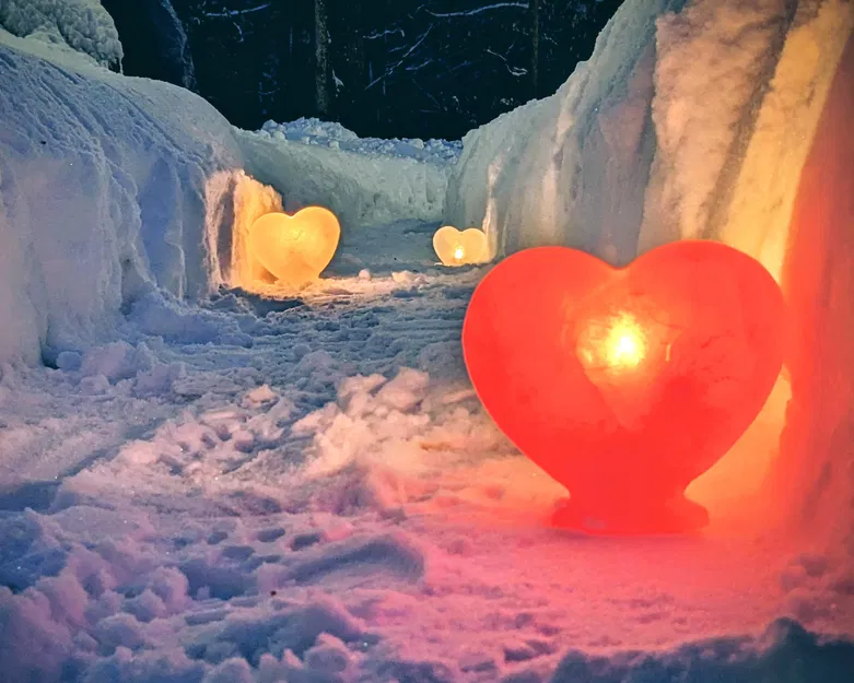 Melt My Heart - Khuôn Đèn Lồng Băng Hình Trái Tim - Image 2